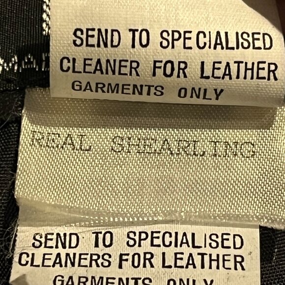 Rare Vintage BEGEDOR ITALIA Black Leather Jacket Women's Size 2 - Picture 16 of 16